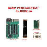 ROCKPi PENTA SATA HAT for ROCK 5A/3C