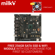 Milk-V Megrez, RISC-V AI PC, ESWIN EIC7700X,Quad core SiFive P550@1.8GHz, support Hypervisor--Delivery within 30 days after placing the order