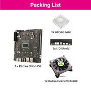 【Pre-order】Radxa Orion O6-World's first Open Source ARM V9 Motherboard---shipping after the Spring Festival 2025