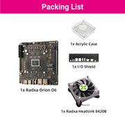 【Pre-order】Radxa Orion O6-World's first Open Source ARM V9 Motherboard---the First Batch Shipped, the Second Batch Expected to Ship by End of March